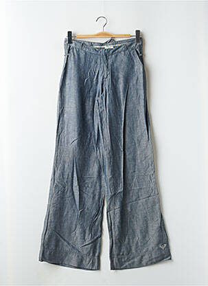 Pantalon evazat albastru ROXY femeie