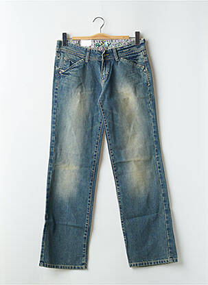 Blugi cu croială dreaptă albastru ROXY femeie