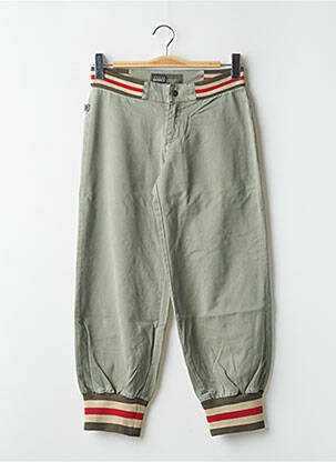 Pantalon 7/8 elasticitate mărime normală verde RWD femeie