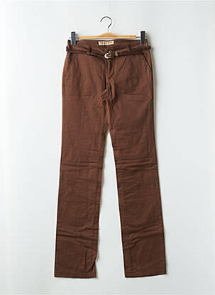 Pantalon chino maro SALSA femeie