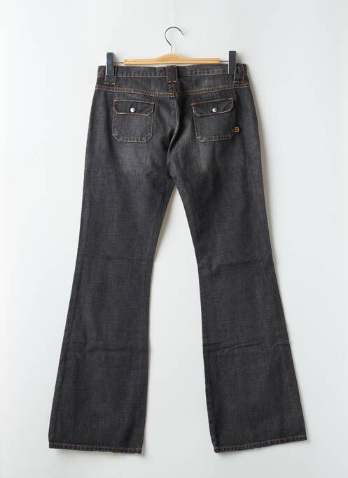 Blugi cu croială evazată negru RWD femeie