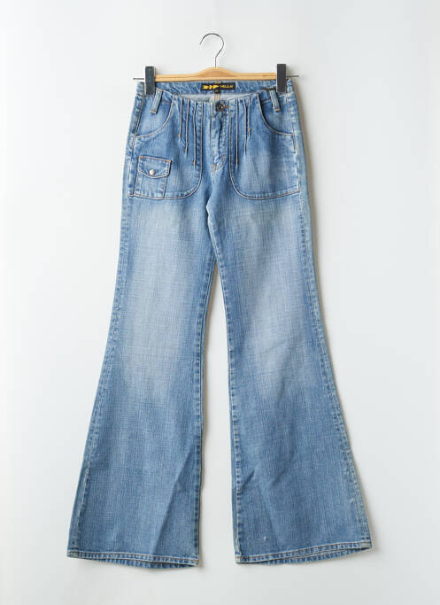 Blugi cu croială evazată albastru RWD femeie