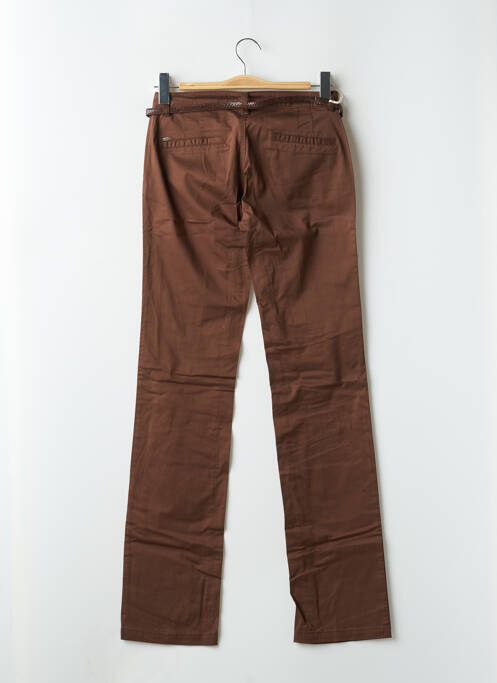 Pantalon chino maro SALSA femeie