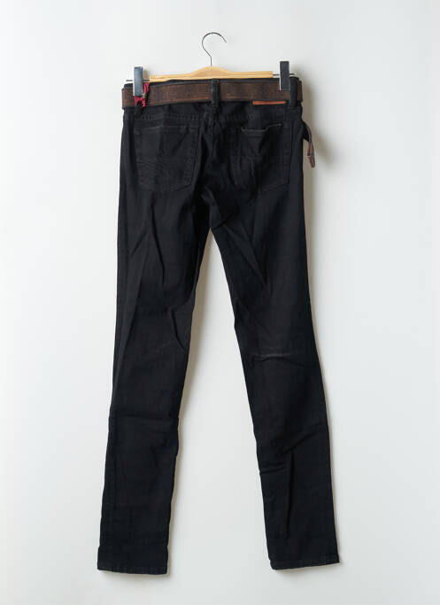 Blugi cu croială slim talie joasă talie joasă negru Z.BRAND femme