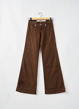 Pantalon evazat maro LA BRIGADA INTERNACIONAL femeie