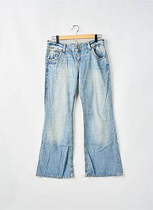Blugi bootcut elasticitate talie joasă albastru LTB femeie