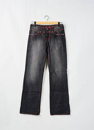 Blugi bootcut elasticitate talie joasă negru MAGGIE femeie