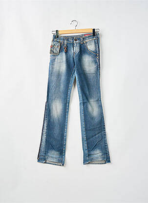 Blugi bootcut elasticitate talie joasă albastru MISS SIXTY femeie
