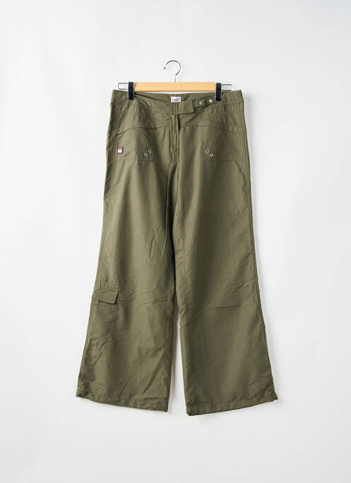 Pantalon evazat verde KANA BEACH femeie