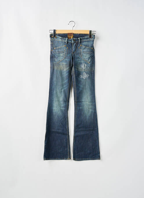 Blugi bootcut albastru KAPORAL femeie