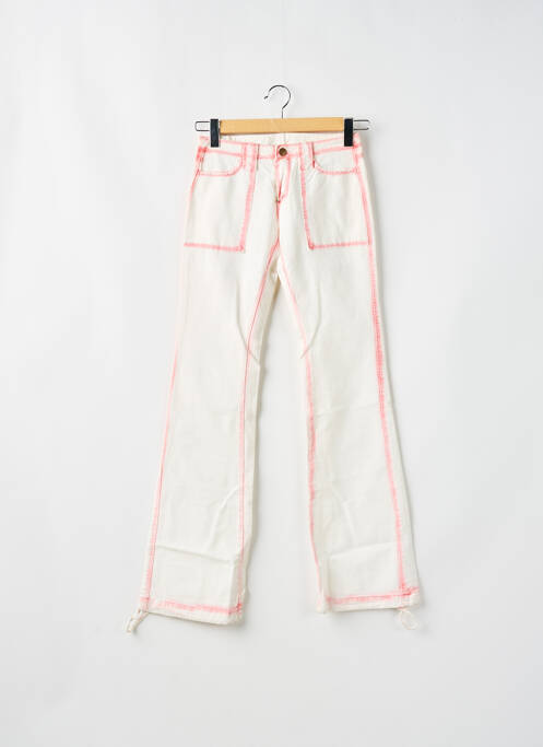 Blugi bootcut bej LE TEMPS DES CERISES femeie