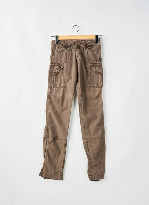 Pantalon cargo maro LE TEMPS DES CERISES femeie
