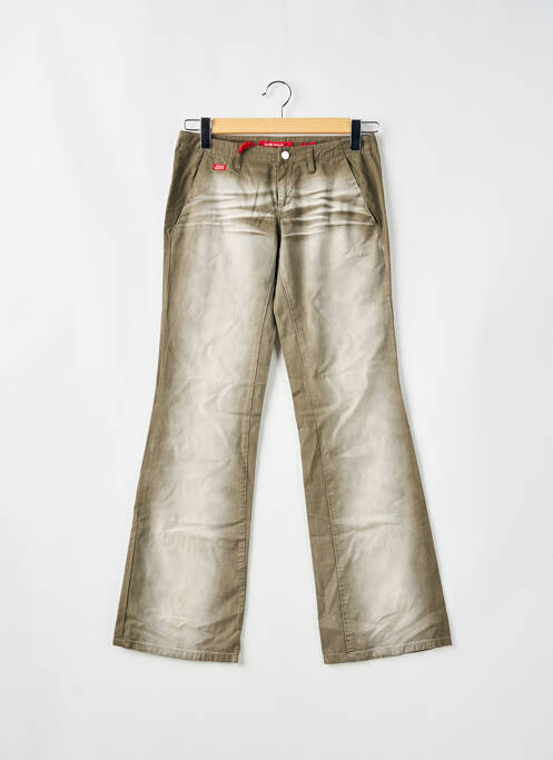 Pantalon evazat maro MISS SIXTY femeie