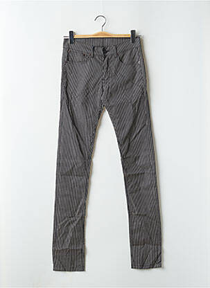 Pantalon slim negru HELLS BELLS femeie