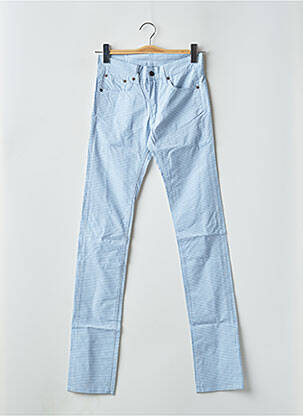 Pantalon slim albastru HELLS BELLS femeie