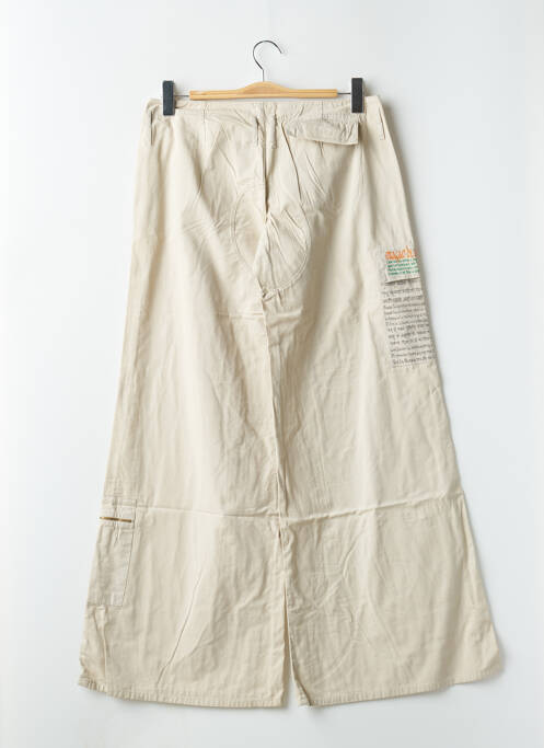 Pantalon evazat bej BE YOU K femeie