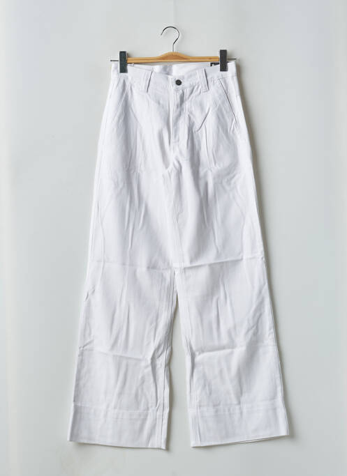 Blugi cu croială evazată alb CHEAP MONDAY femeie