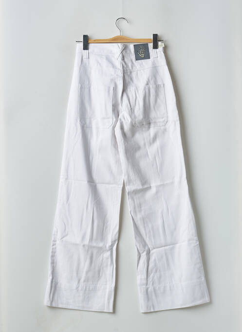 Blugi cu croială evazată alb CHEAP MONDAY femeie