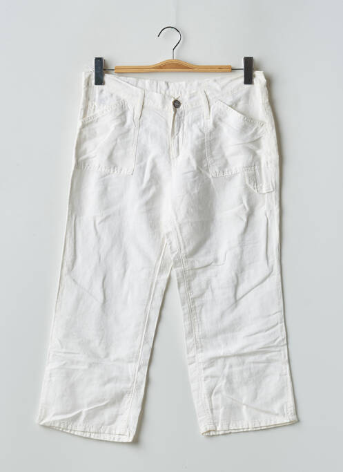 Pantalon trei sferturi alb CIMARRON femeie