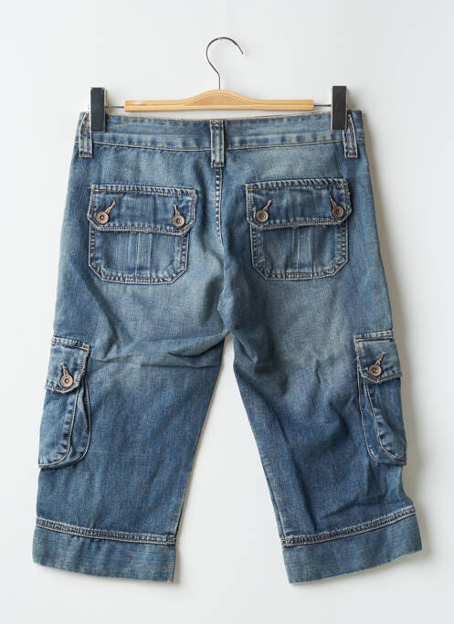 Pantalon trei sferturi albastru DENIM STUDIO femeie