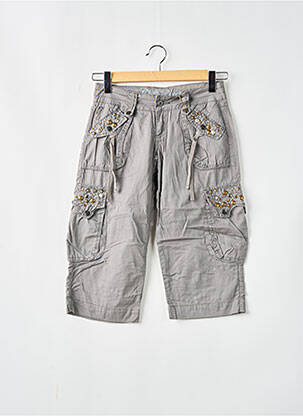 Pantalon trei sferturi gri CHILLI PEPPER femeie