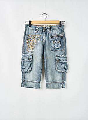 Blugi cu croială dreaptă albastru DENIM STUDIO femeie