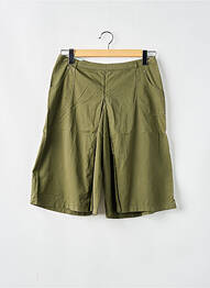 Bermudă croială fustă pantaloni scurți mărime normală verde EPURE femeie
