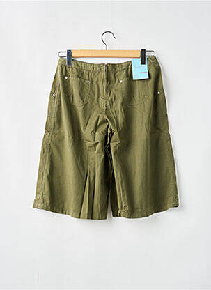 Bermudă croială fustă pantaloni scurți mărime normală verde EPURE femeie