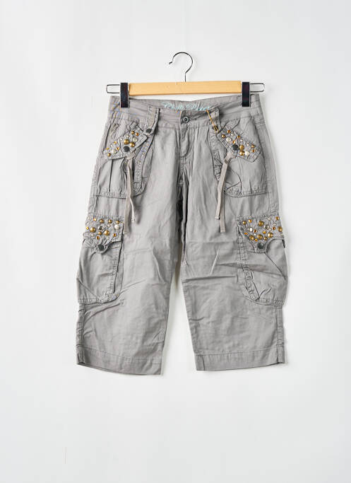 Pantalon trei sferturi gri CHILLI PEPPER femeie