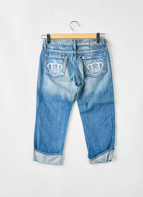 Blugi cu croială slim albastru DENIM STUDIO femeie