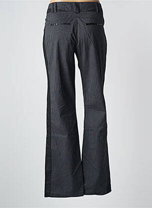 Pantalon drept țesătură crep talie joasă negru SALT & PEPPER femeie