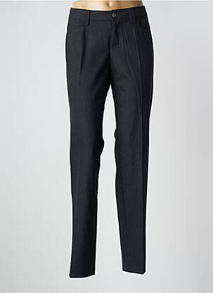 Pantalon slim talie joasă talie joasă negru ELO femeie