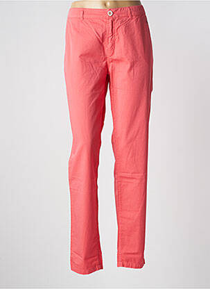Pantalon chino talie joasă talie joasă roz ONE STEP femeie