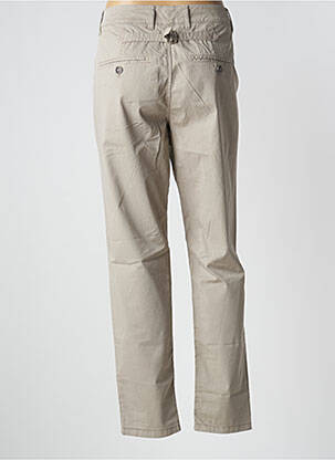 Pantalon chino țesătură poplin mărime normală gri SET femeie