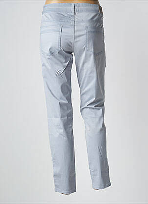 Pantalon 7/8 elasticitate talie joasă albastru NFY femeie