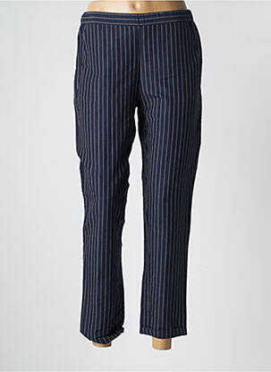 Pantalon 7/8 talie elastică mărime normală albastru HARTFORD femeie
