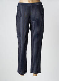 Pantalon 7/8 talie elastică mărime normală albastru HARTFORD femme