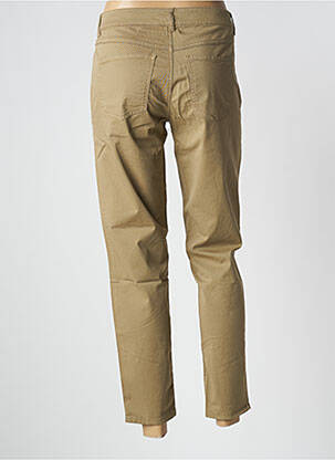 Pantalon 7/8 țesătură poplin mărime normală verde SET femeie