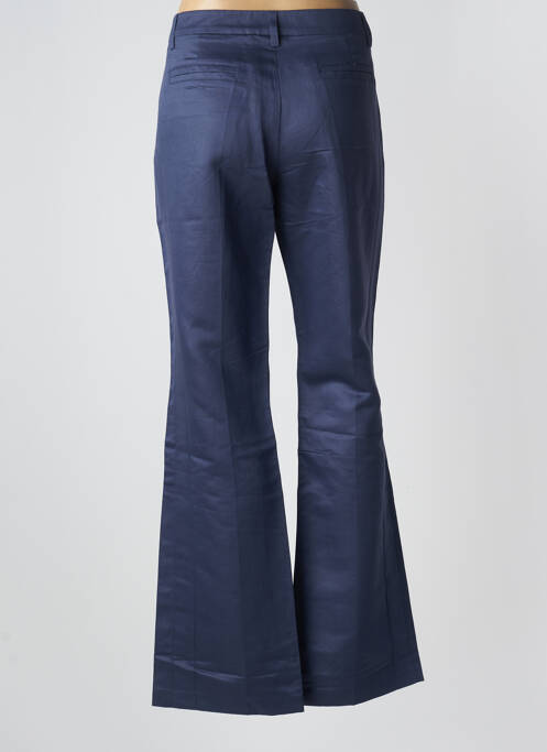 Pantalon evazat albastru LOLA femeie
