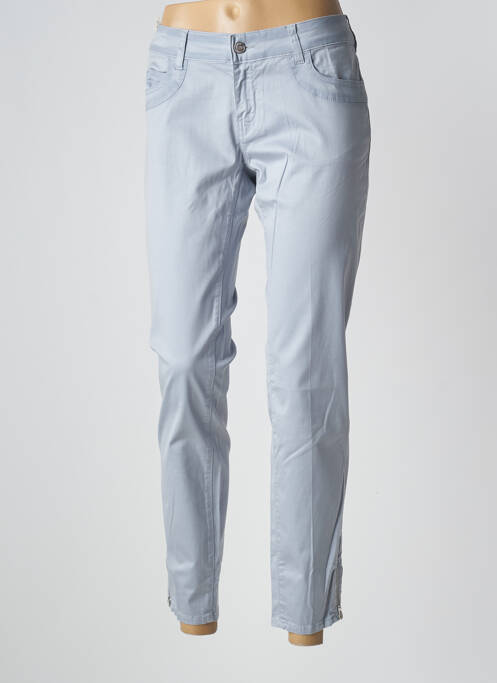 Pantalon 7/8 albastru NFY femeie