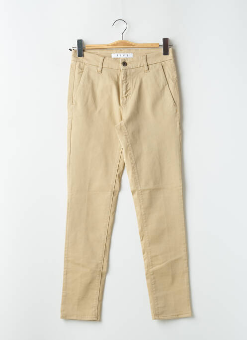 Pantalon chino bej FIVE femeie