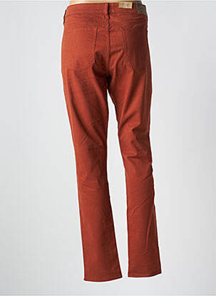 Blugi cu croială slim elasticitate portocalie DENIM AND SUPPLY femeie