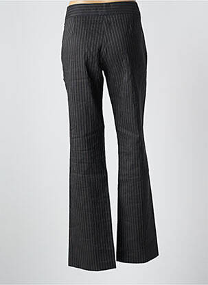 Pantalon drept țesătură crep talie joasă negru LOLA femeie