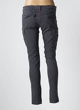 Pantalon cargo subțire talie joasă gri LE TEMPS DES CERISES femeie