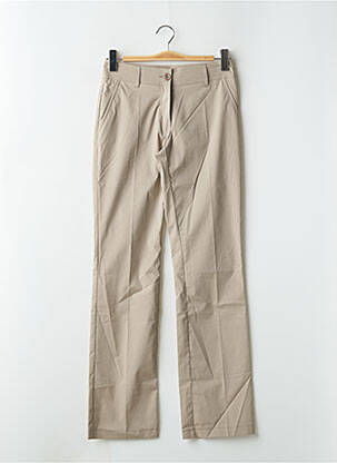 Pantalon drept bej LOLA femeie