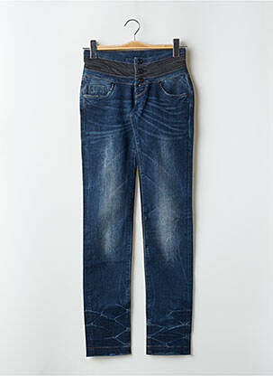 Blugi cu croială slim albastru SALSA femeie