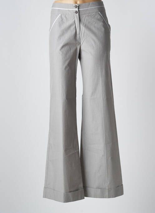 Pantalon evazat gri HELENA SOREL femeie