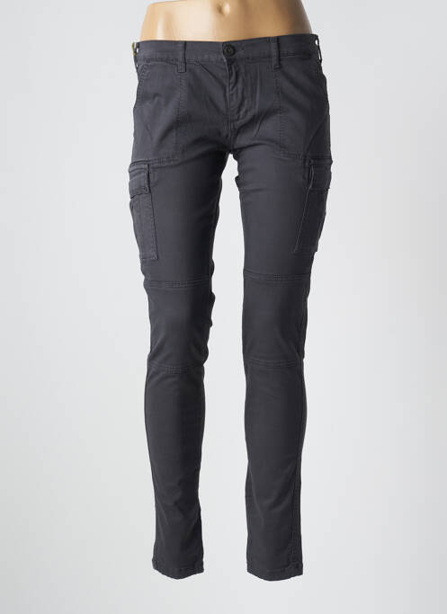 Pantalon cargo gri LE TEMPS DES CERISES femeie
