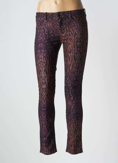 Pantalon slim violet REIKO femeie