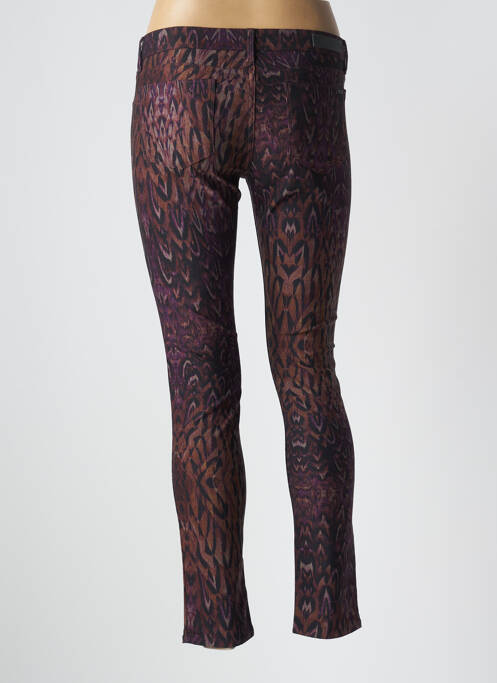 Pantalon slim violet REIKO femeie